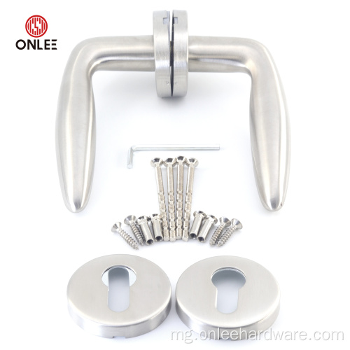 Stainless Steel Door Tandindle Lock Set